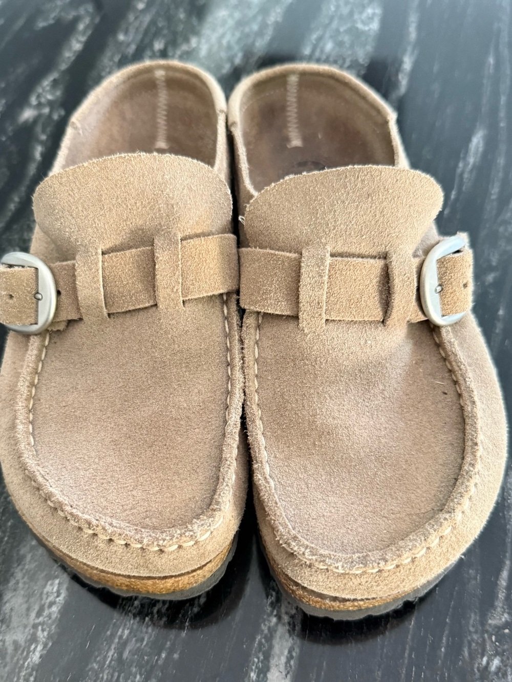 Birkenstock Buckley Women’s 36 Suede Light Brown